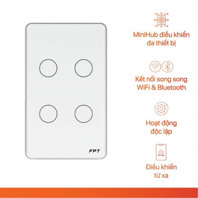 Công tắc cảm ứng Wifi LETO