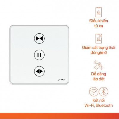 Công tắc cửa cuốn/ cổng vuông Leto WiFi-BLE