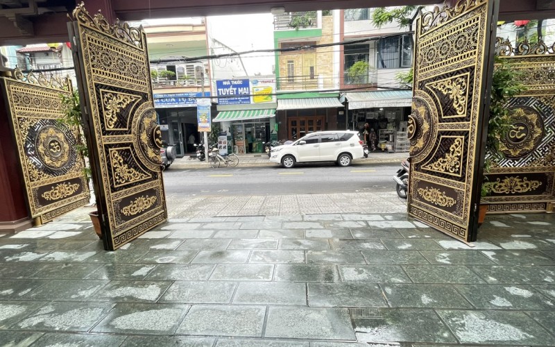 Cổng tự động Roger- đường Thái Thị Bôi